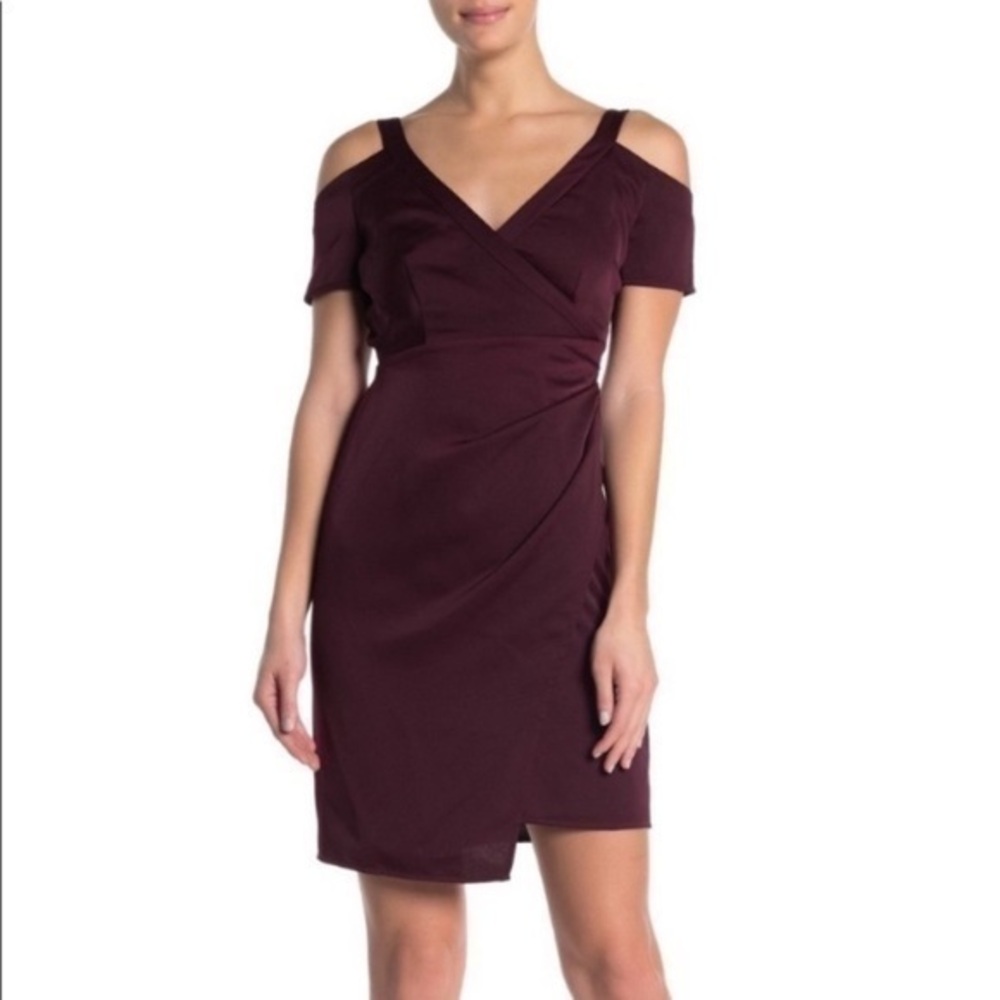 NWT. ALL SAINTS Cadia Cold Shoulder Dress